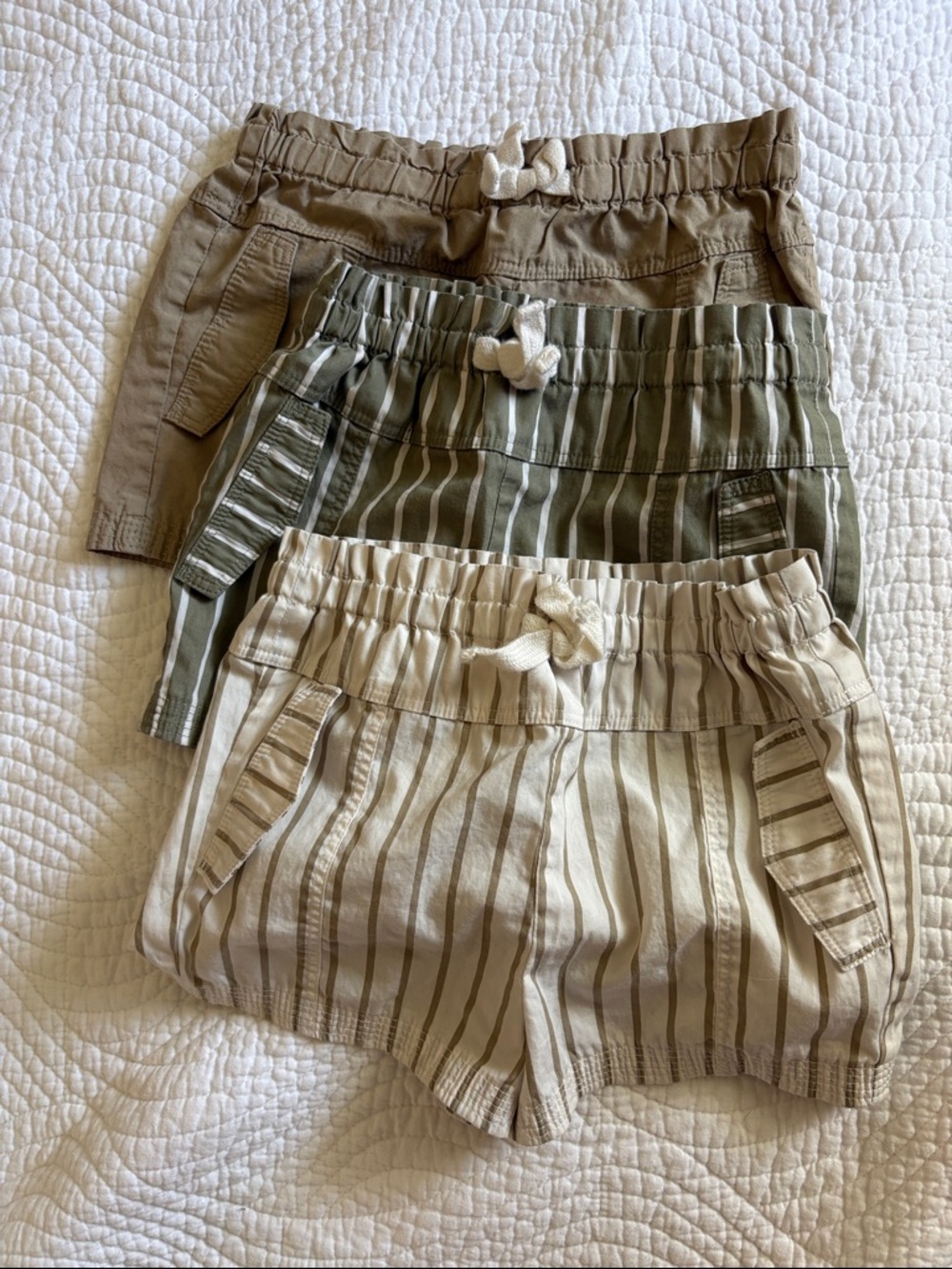 Banana Republic baby girl shorts bundle 12-18